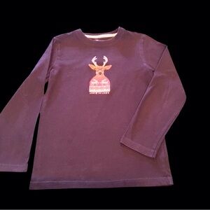 Janie and Jack lone sleeve top with appliqué, boys size 7